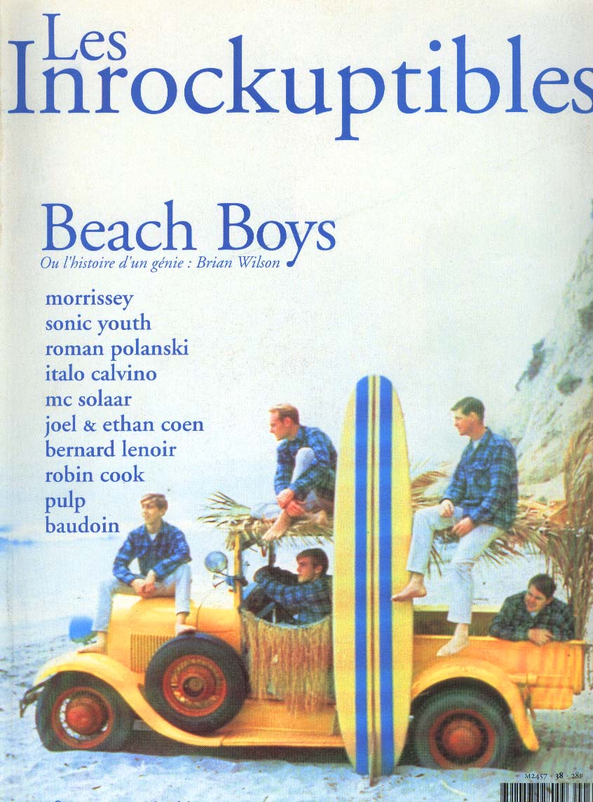 couverture des Inrockuptibles n°38, été 1992