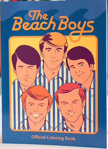 livre de coloriage officiel Beach Boys
