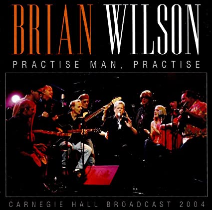 Pochette Brian WIlson cd Practise Man, Practise