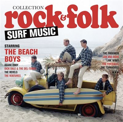 pochette de la compilation Rock & Folk Surf music